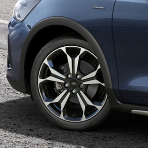 Platišče iz lahke zlitine 18" 5 x 2 kraki, črn